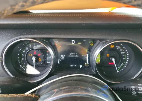 2021 Jeep Wrangler Unlimited Sahara 4Xe z USA, uszkodzony, nr VIN 1C4JJXP66MW676458